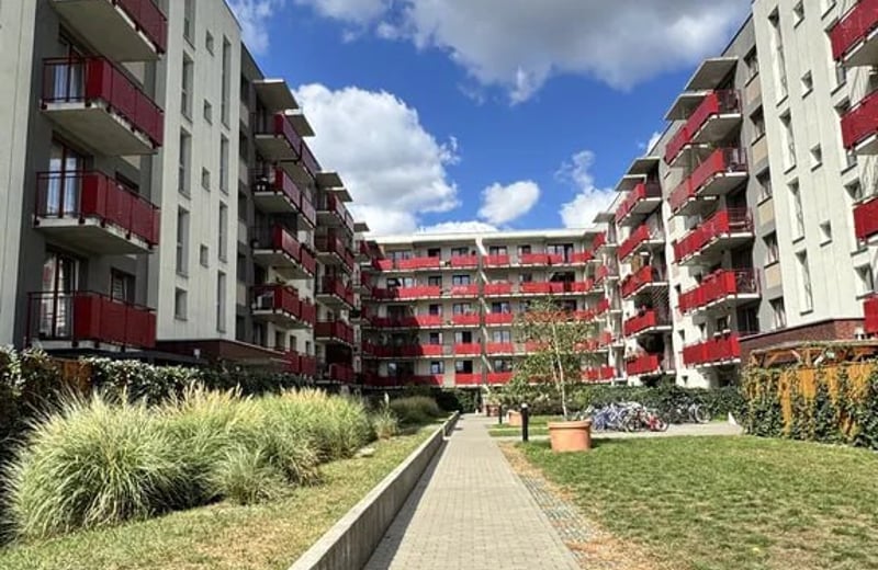 Location d’un appartement lumineux de 3 pièces, 52 m², Czyżyny, Cracovie, Pologne